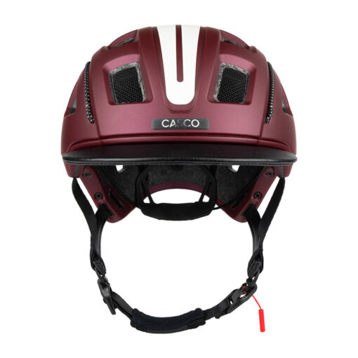 Casco | COSMO Air Sterling Sienna weinrot | Fahrradhelm – Bild 3