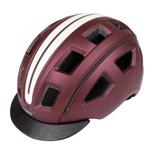 Casco | COSMO Air Sterling Sienna weinrot | Fahrradhelm – Bild 6