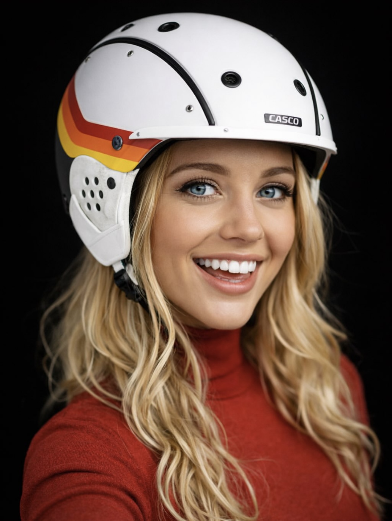 Casco | SP-3 Nostalgia Multi weiss-bunt | Skihelm – Bild 2