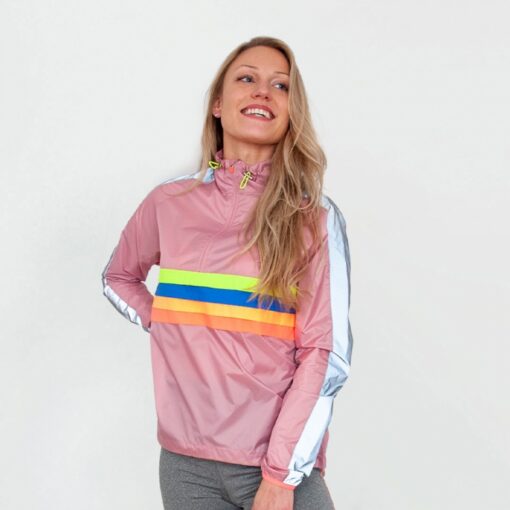 GoFluo | Sunrise 2.0 | Running Jacket | reflektierend | waterproof